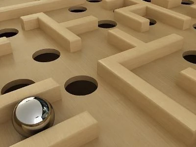 labyrinth game 3D Model .c4d .max .obj .3ds .fbx .stl .blend
