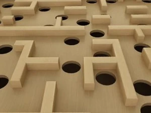 labyrinth game 3D Model