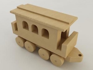 toy train Modèle 3D