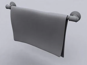 bathroom towel rack 3D Model