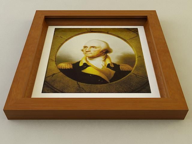 picture frame style e Model 3D .c4d .max .obj .3ds .fbx .stl .blend 