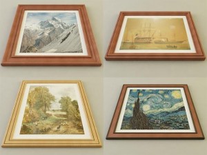 picture frame collection 3D Model