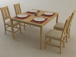 kitchen table 3D Model