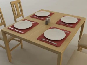 kitchen table 3D Model