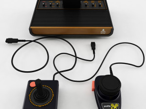 atari 2600 vcs collection Modelo 3D