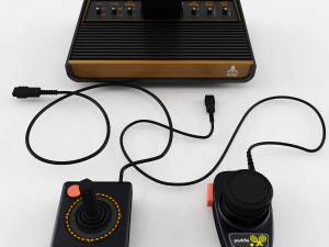 cole&ccedil;&atilde;o atari 2600 vcs Modelo 3D