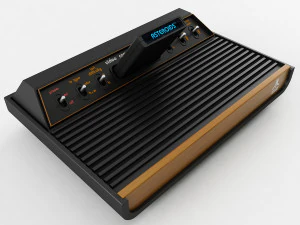 atari 2600 vcs collection 3D Model
