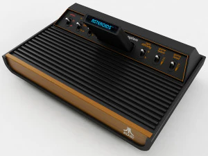 atari 2600 vcs collection 3D Model