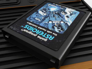 atari 2600 vcs collection 3D Model