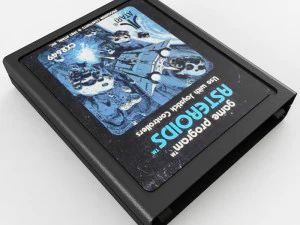 atari 2600 vcs collection 3D Model
