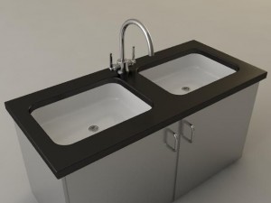 commercial sink 3D Model