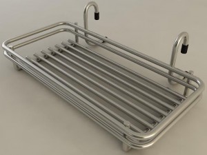 bathroom accessory rack 3Dモデル