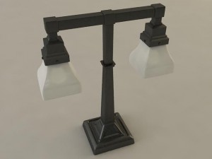 traditional lamp Modèle 3D