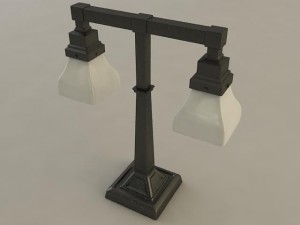 traditional lamp Modèle 3D