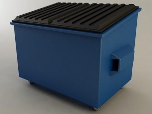 dumpster Modelo 3D