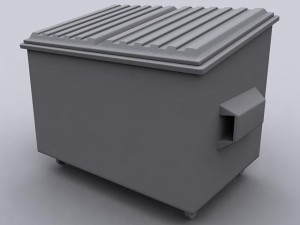 dumpster Modelo 3D