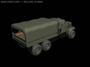 kraz 255a Modèle 3D