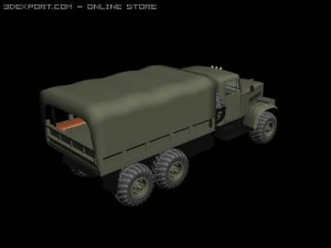 КрАЗ 255А 3D Модель