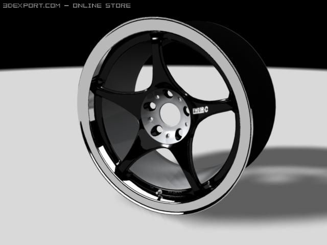 5zigen fn01r-c 3D Model in Parts of auto 3DExport