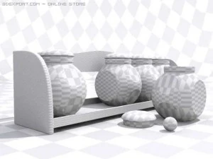 stand jar 3D Model