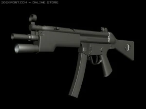 mp5a4 Modelo 3D