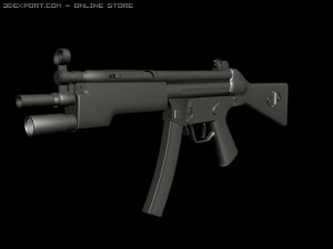 mp5a4 Model 3D