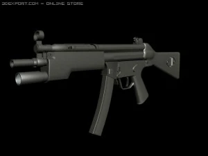 mp5a4 3D Model