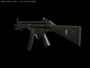 mp5a4 Model 3D