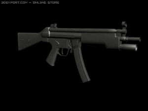 mp5a4 3D Model