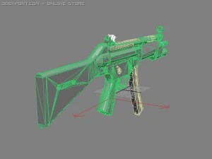 mp5a4 3D Model