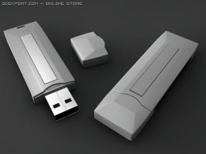 usb samsung 3D Model