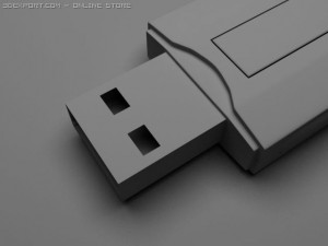 usb samsung 3D Model