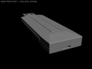 usb samsung 3D Model