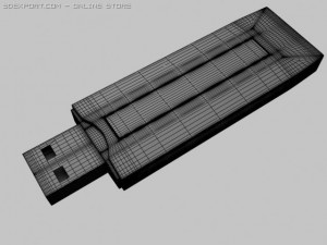 usb samsung 3D Model