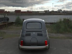 fiat 500 3D Model