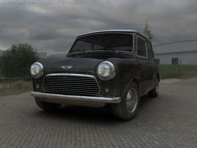 mini 3D Model .c4d .max .obj .3ds .fbx .stl .blend