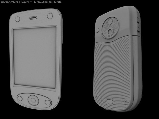 htc pc6300 3D Model .c4d .max .obj .3ds .fbx .stl .blend 