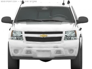 hybrid tahoe 2010 vray 3Dモデル