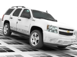 hybrid tahoe 2010 vray 3Dモデル