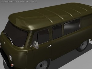 uaz3909 3D Model