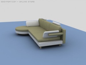 sofa Modelo 3D