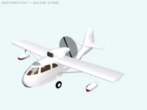 airplane2 3D Model