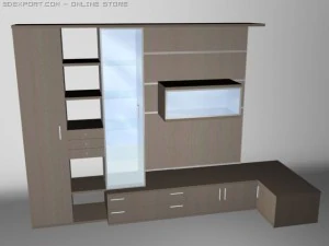 अलमारी 3D मॉडल