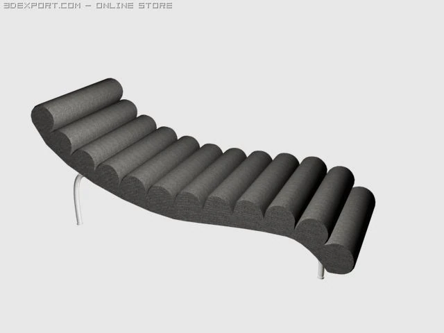 sillon41 3D Model .c4d .max .obj .3ds .fbx .stl .blend 