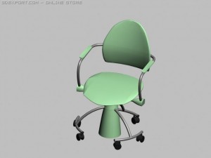 silla9 Model 3D
