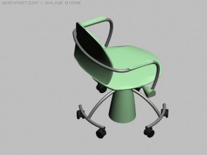 silla9 Modèle 3D
