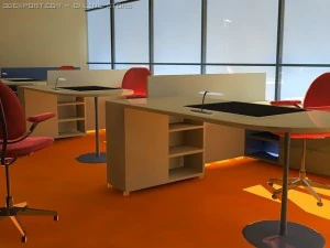 office complete 3D Model