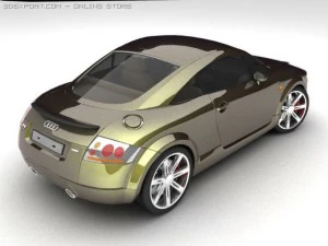 audi tt Modelo 3D