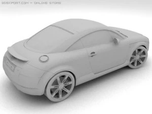 audi tt Modelo 3D