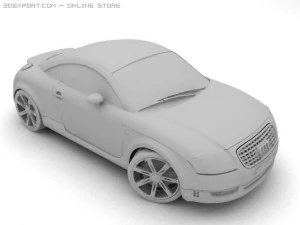 audi tt Modelo 3D